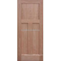 Cherry veneer interior door with solid wood construction